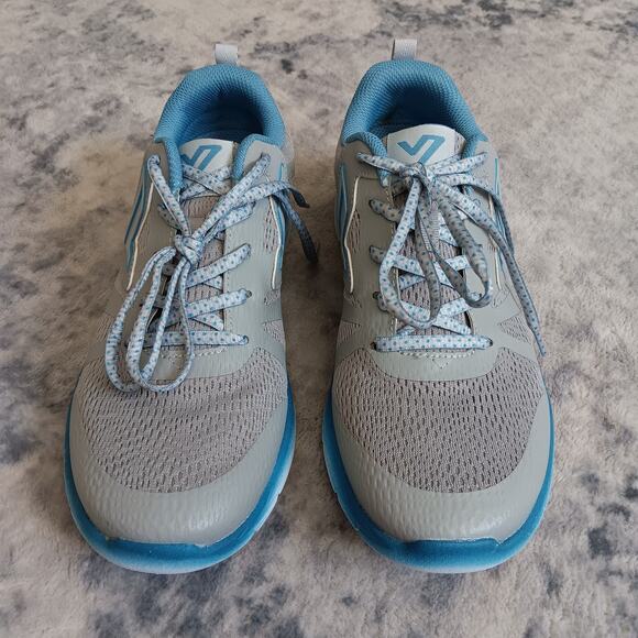 Vionic Miles Running/walking Sneaker Women's size 9.5 W Gray/Blue - Picture 2 of 11